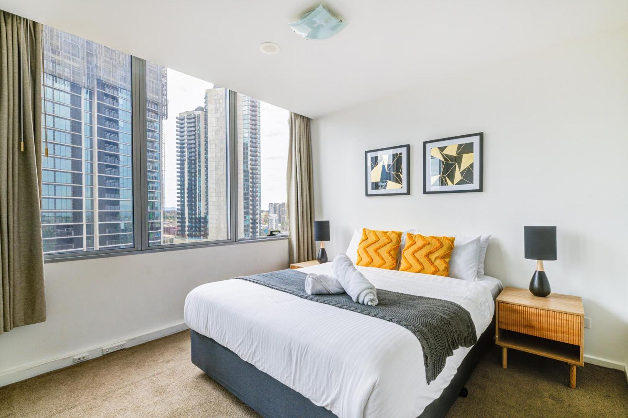 Mega Style Apartments Mainpoint เมลเบิร์น ห้อง รูปภาพ