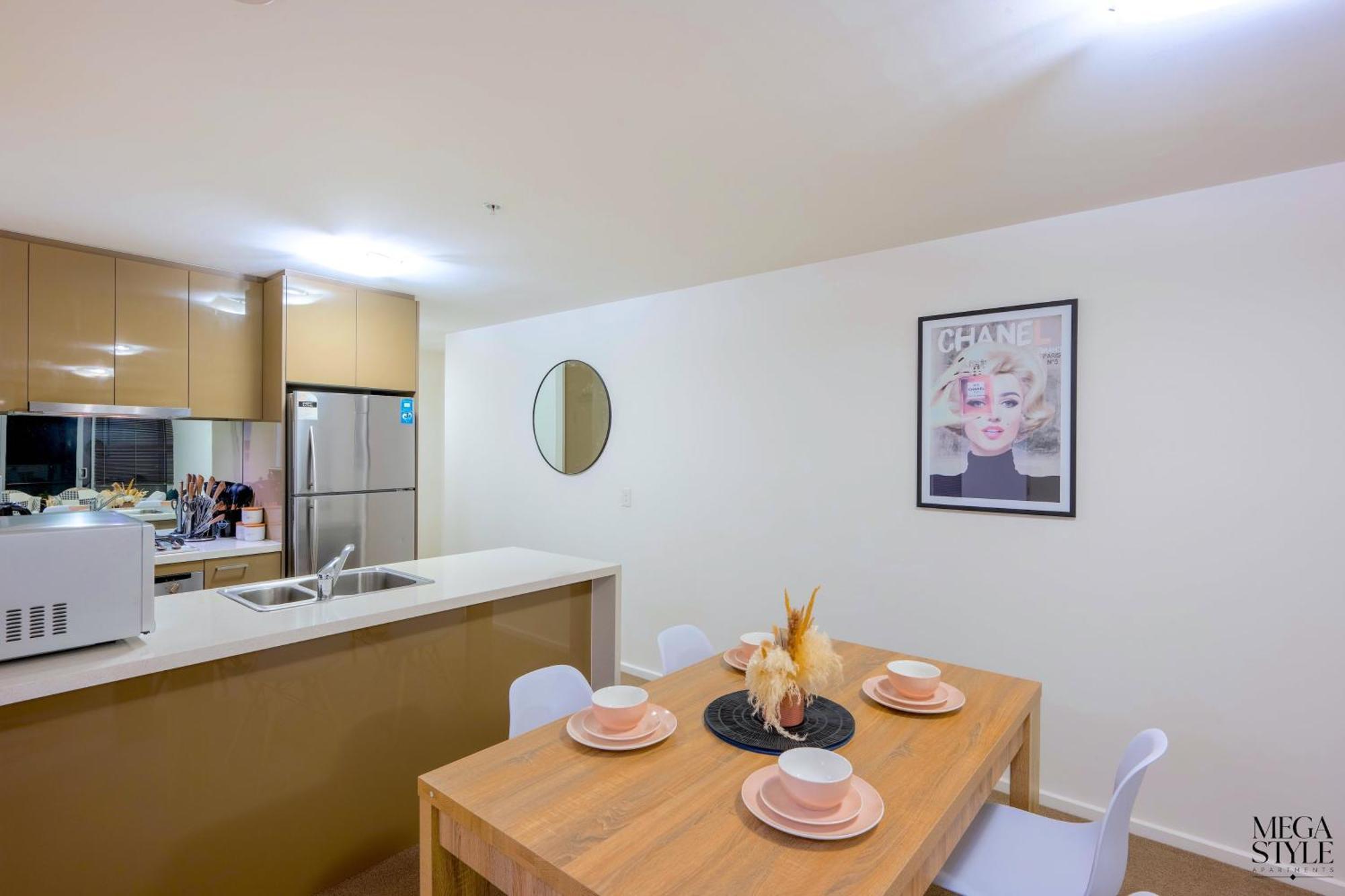 Mega Style Apartments Mainpoint เมลเบิร์น ห้อง รูปภาพ