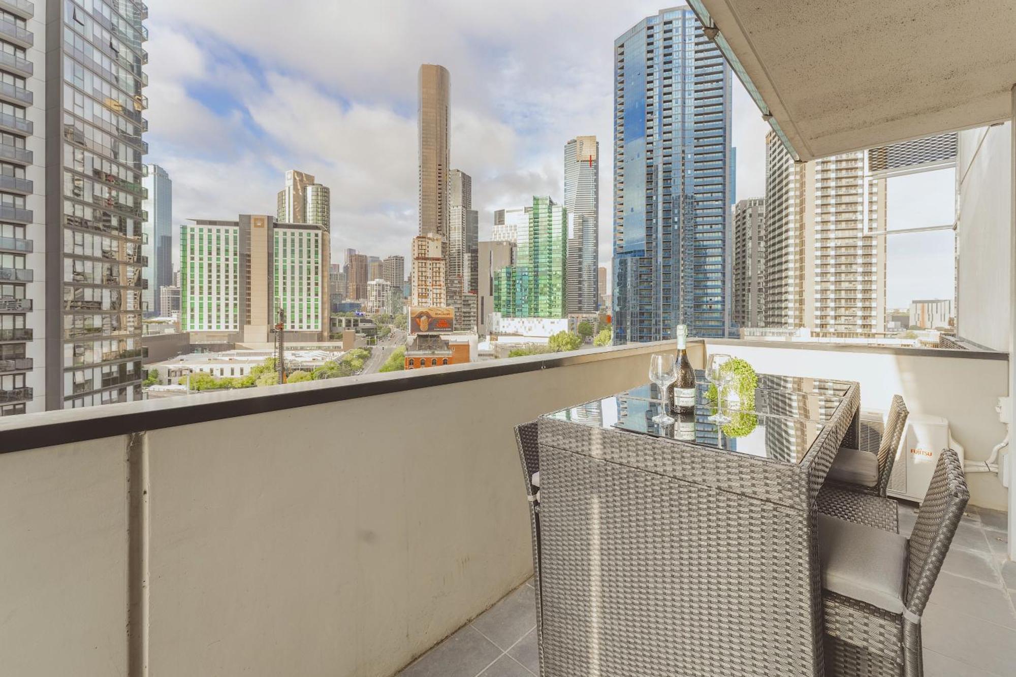 Mega Style Apartments Mainpoint เมลเบิร์น ห้อง รูปภาพ