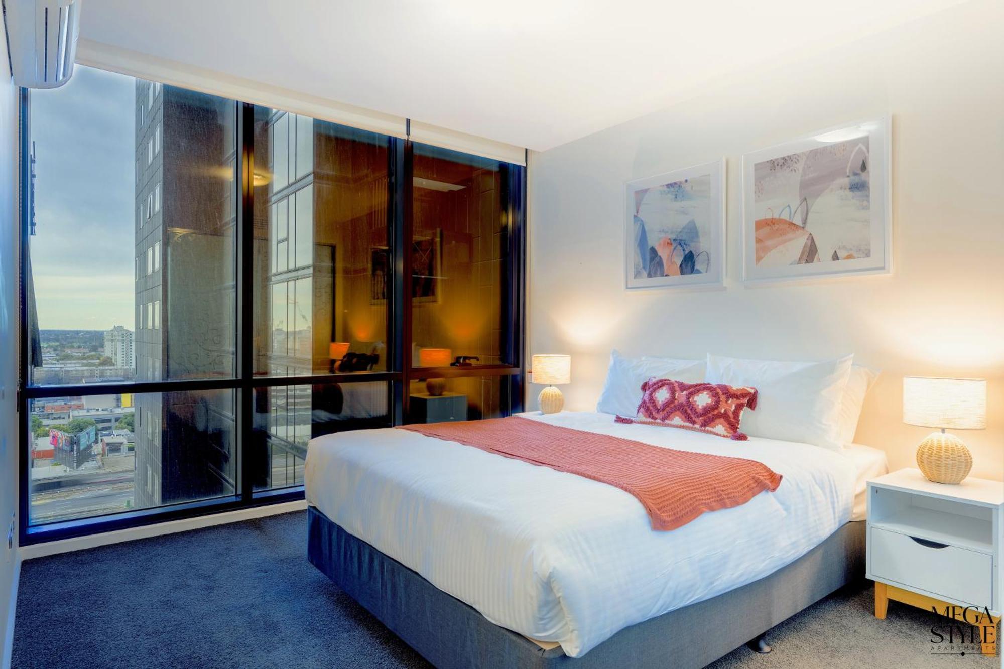 Mega Style Apartments Mainpoint เมลเบิร์น ห้อง รูปภาพ