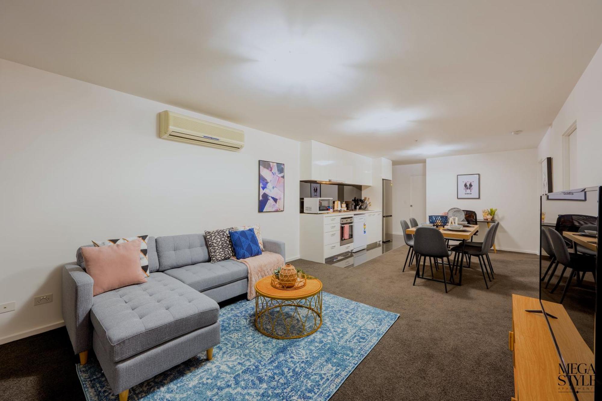 Mega Style Apartments Mainpoint เมลเบิร์น ห้อง รูปภาพ