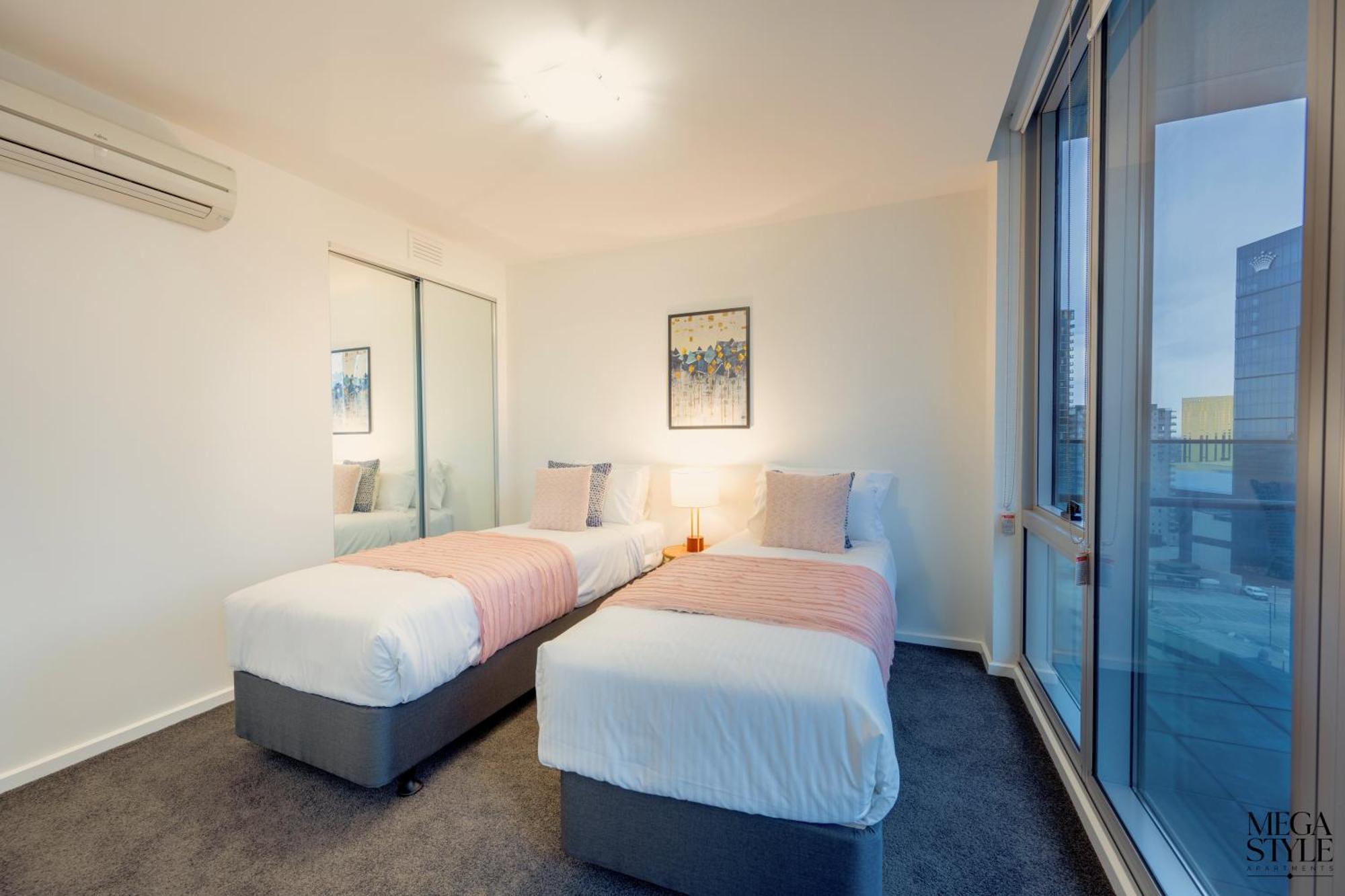 Mega Style Apartments Mainpoint เมลเบิร์น ห้อง รูปภาพ