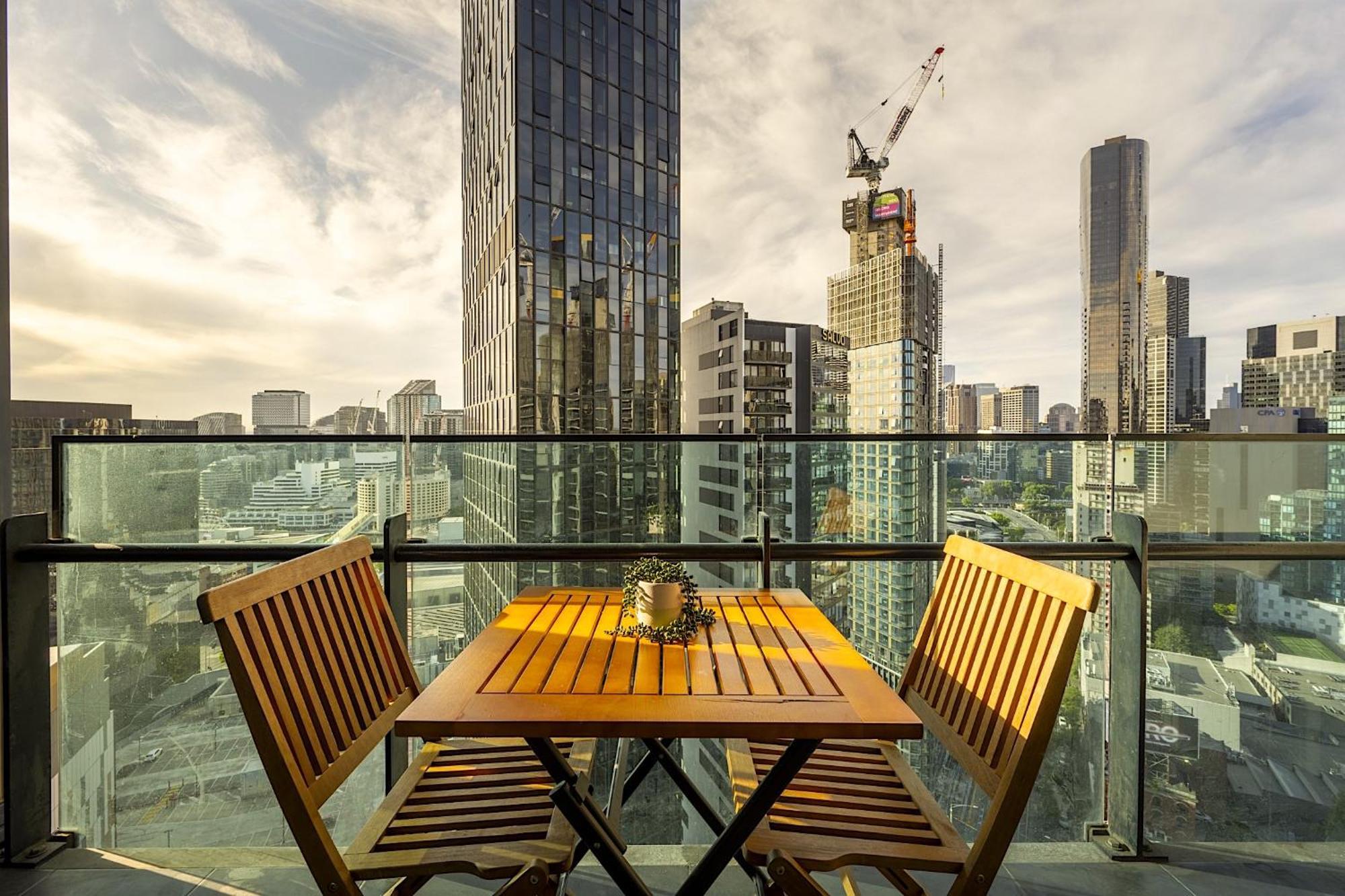 Mega Style Apartments Mainpoint เมลเบิร์น ห้อง รูปภาพ