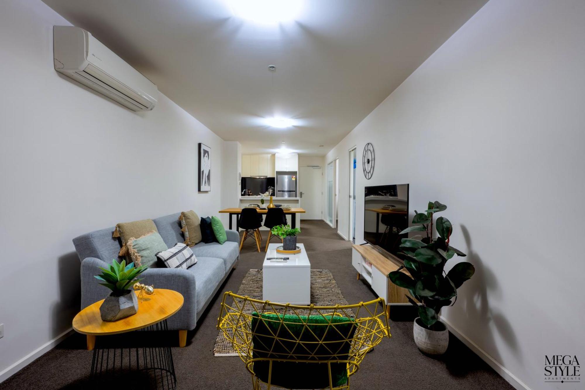 Mega Style Apartments Mainpoint เมลเบิร์น ภายนอก รูปภาพ
